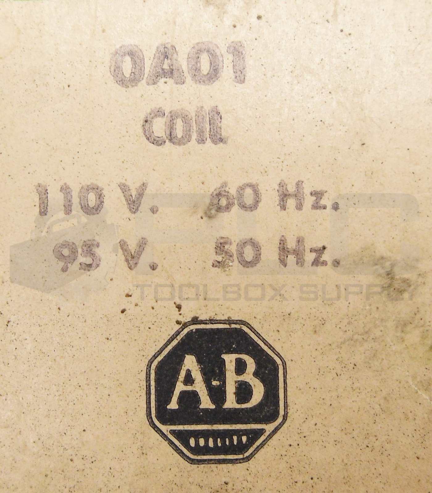 LOT OF 6 NEW ALLEN BRADLEY 0A01 COIL 110V-60HZ 95V-50HZ