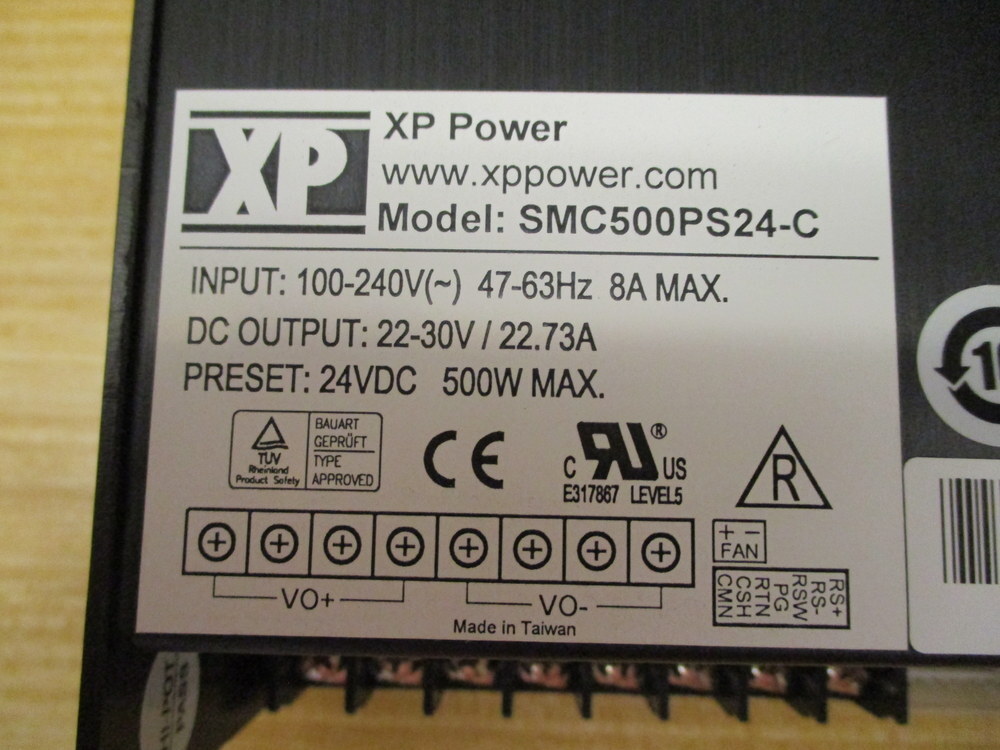 XP Power SMC500PS24-C Power Supply SMC500PS24C