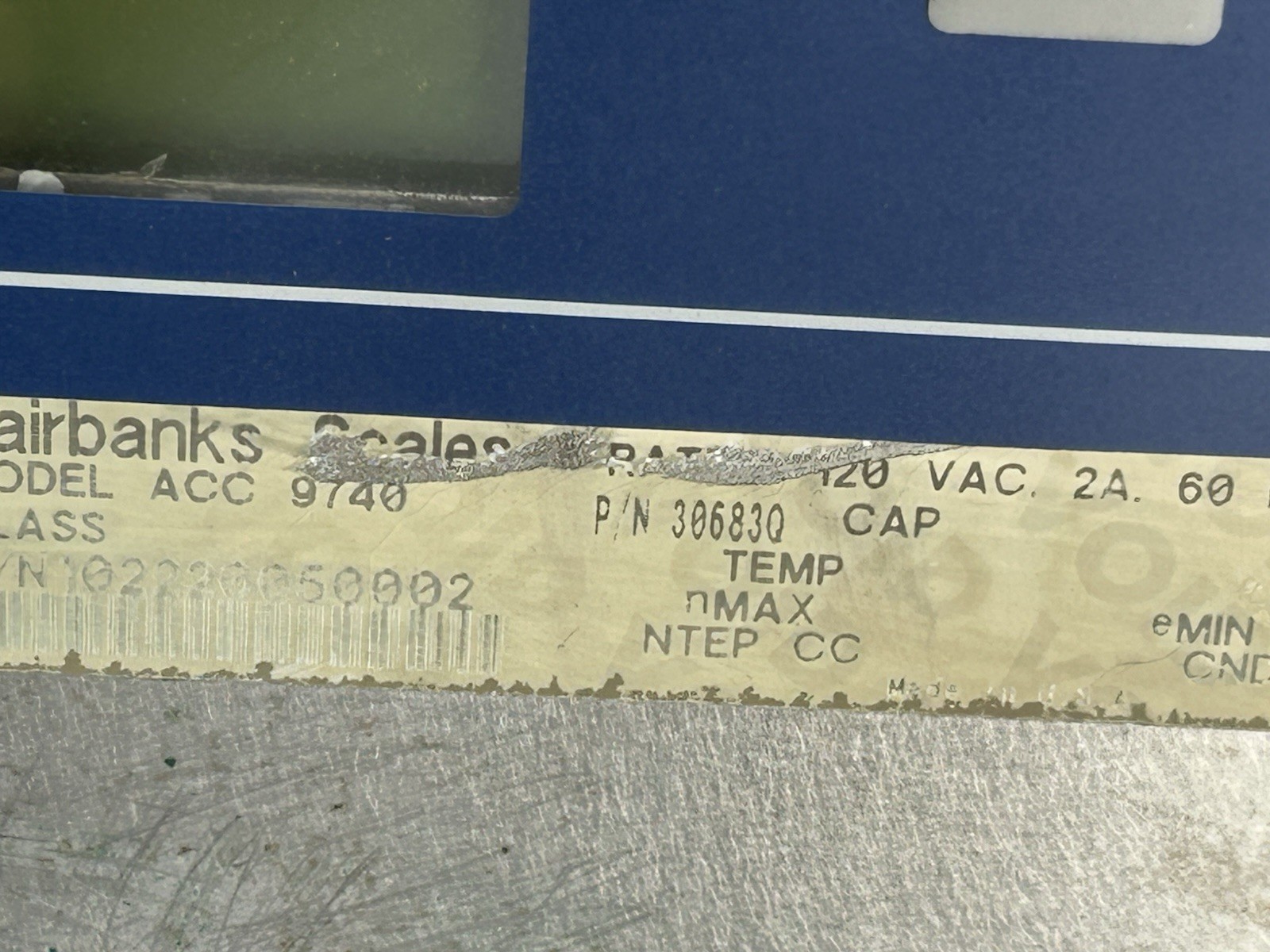 Fairbanks 2500 Series Instrument With Intalogix Technology Fairbanks