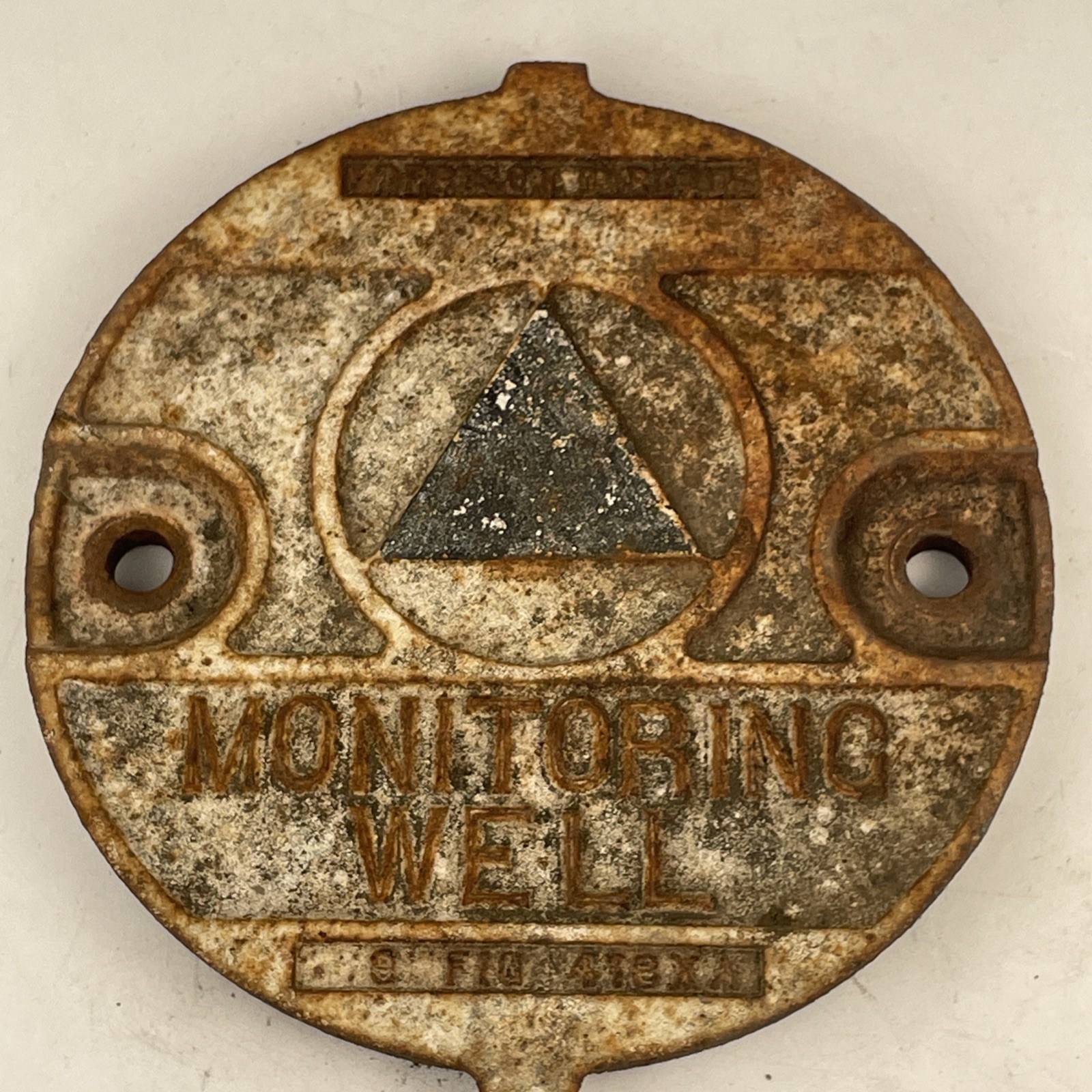 Morrison Bros Fig 418XA Monitoring Well Cast Iron Manhole Cover Lid Vintage OEM
