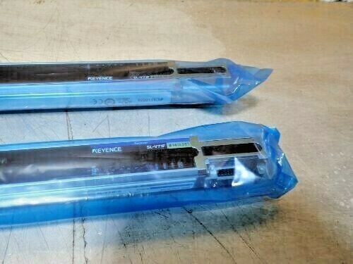KEYENCE SL-V71F LIGHT CURTAIN TRANSMITTER & RECEIVER PAIR 24VDC