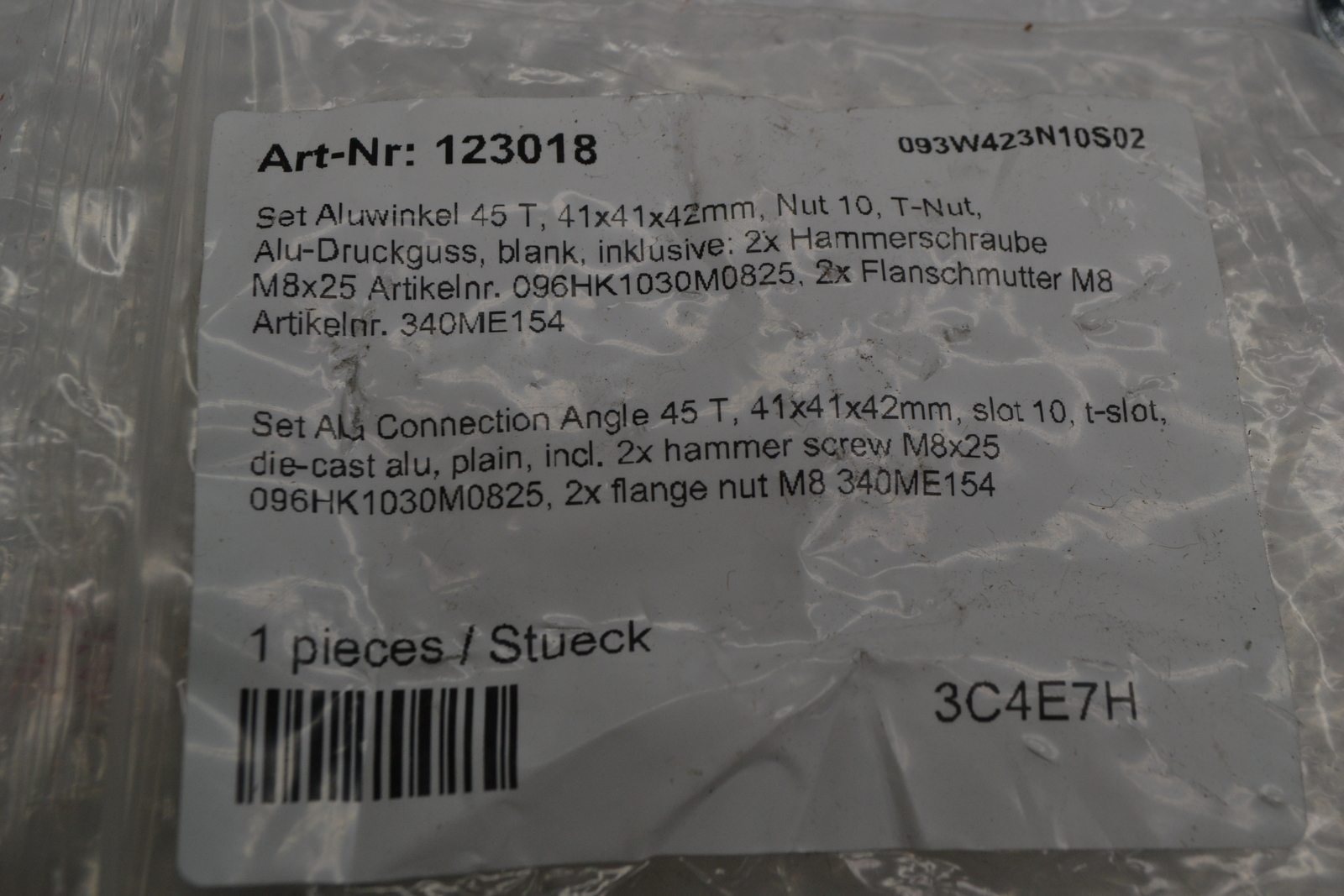 INDUSTRIAL SPARE 123018 3C4E7H BRACKET NSNP