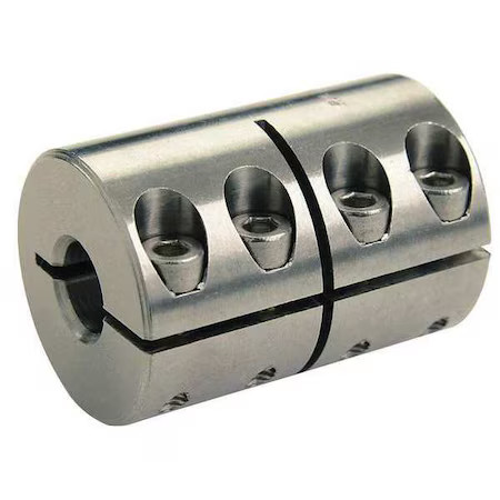 Ruland Clx-6-6-Ss Coupling, One Piece, Bore Dia 3/8 X 3/8 In