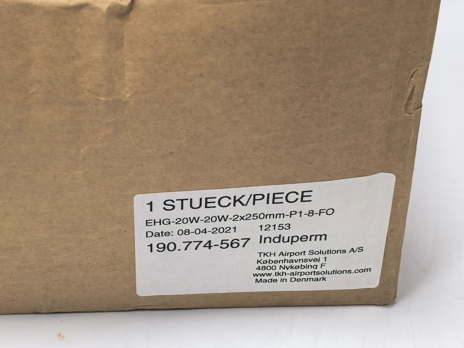 INDUPERM EHG-20W-20W-2X250MM-P1-8-FO ELECTRICAL MODULE