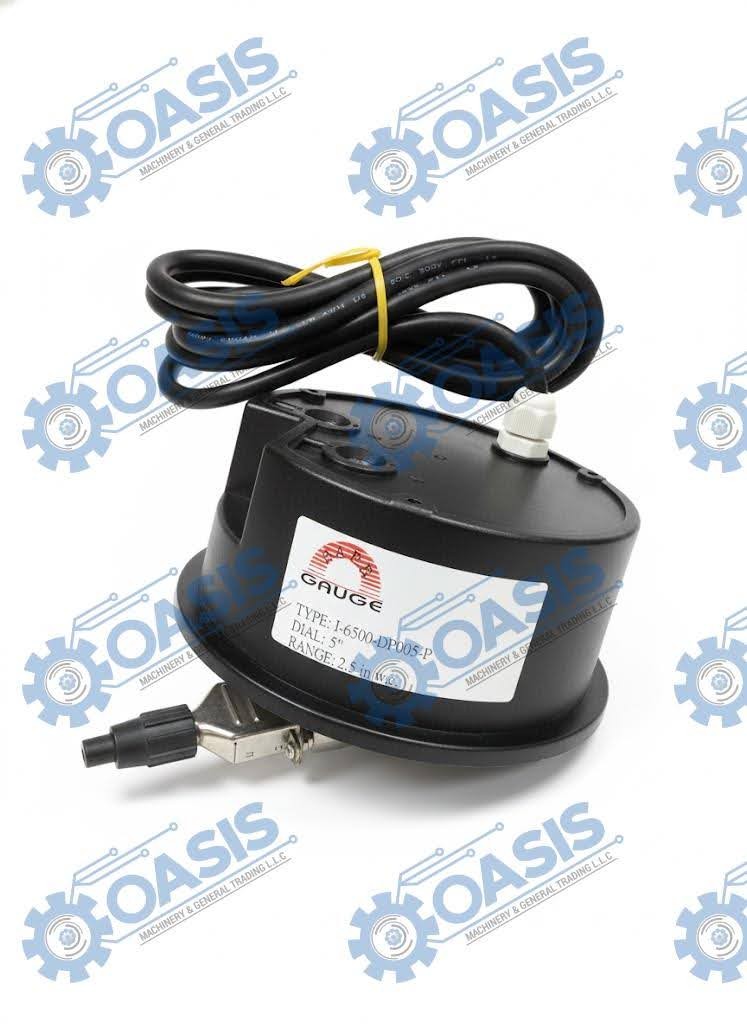 SafeGauge J-6500-DP005-P Digital Differential Pressure Transmitter 5 PSI
