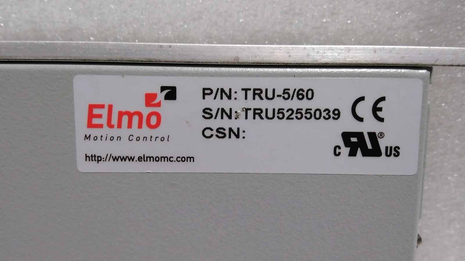 [Used] Elmo / TRU-5/60 / Motion Control, 1pcs