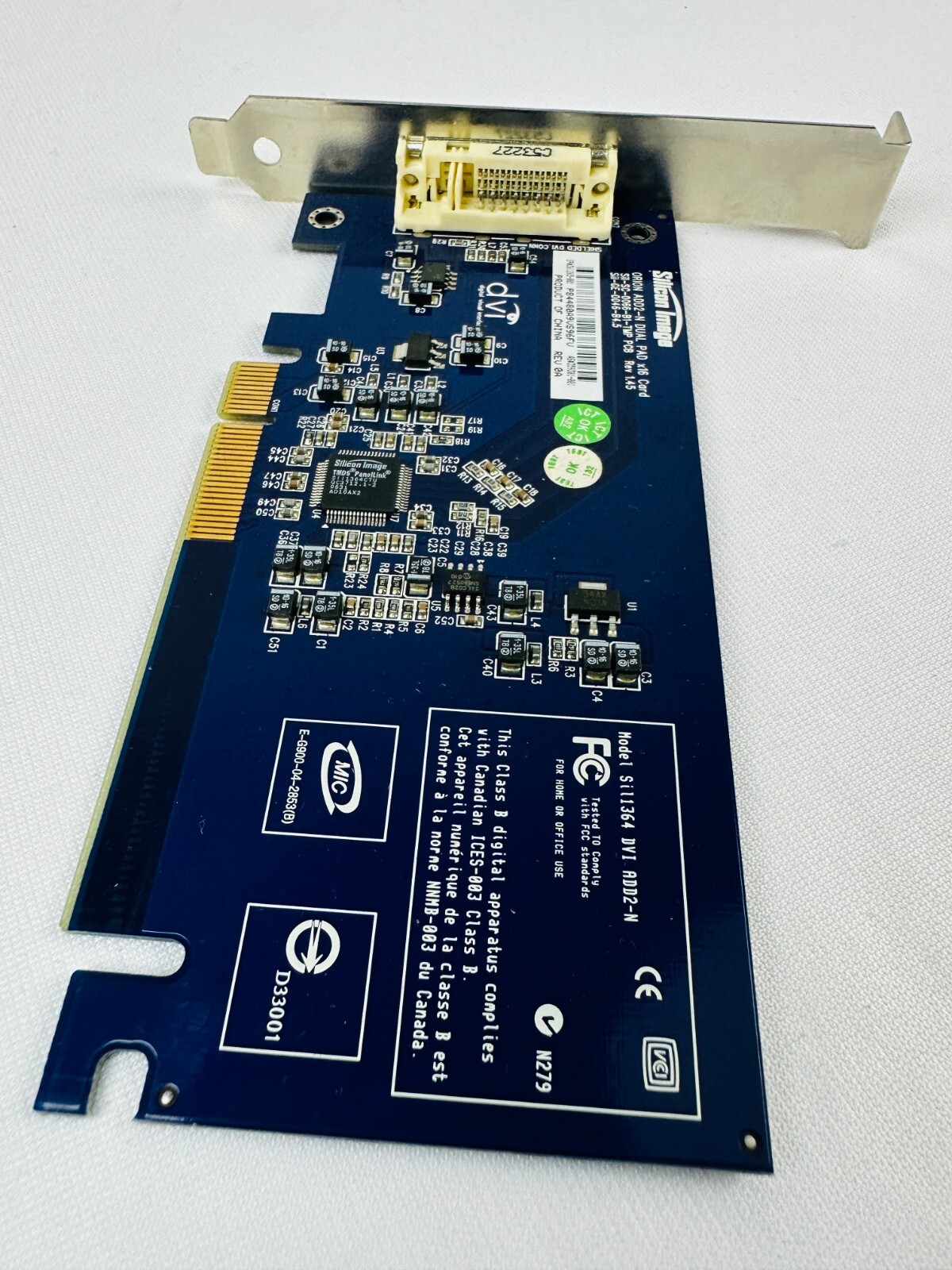 Silicon Image SIL1364 DVI ADD2-N DVI Cards