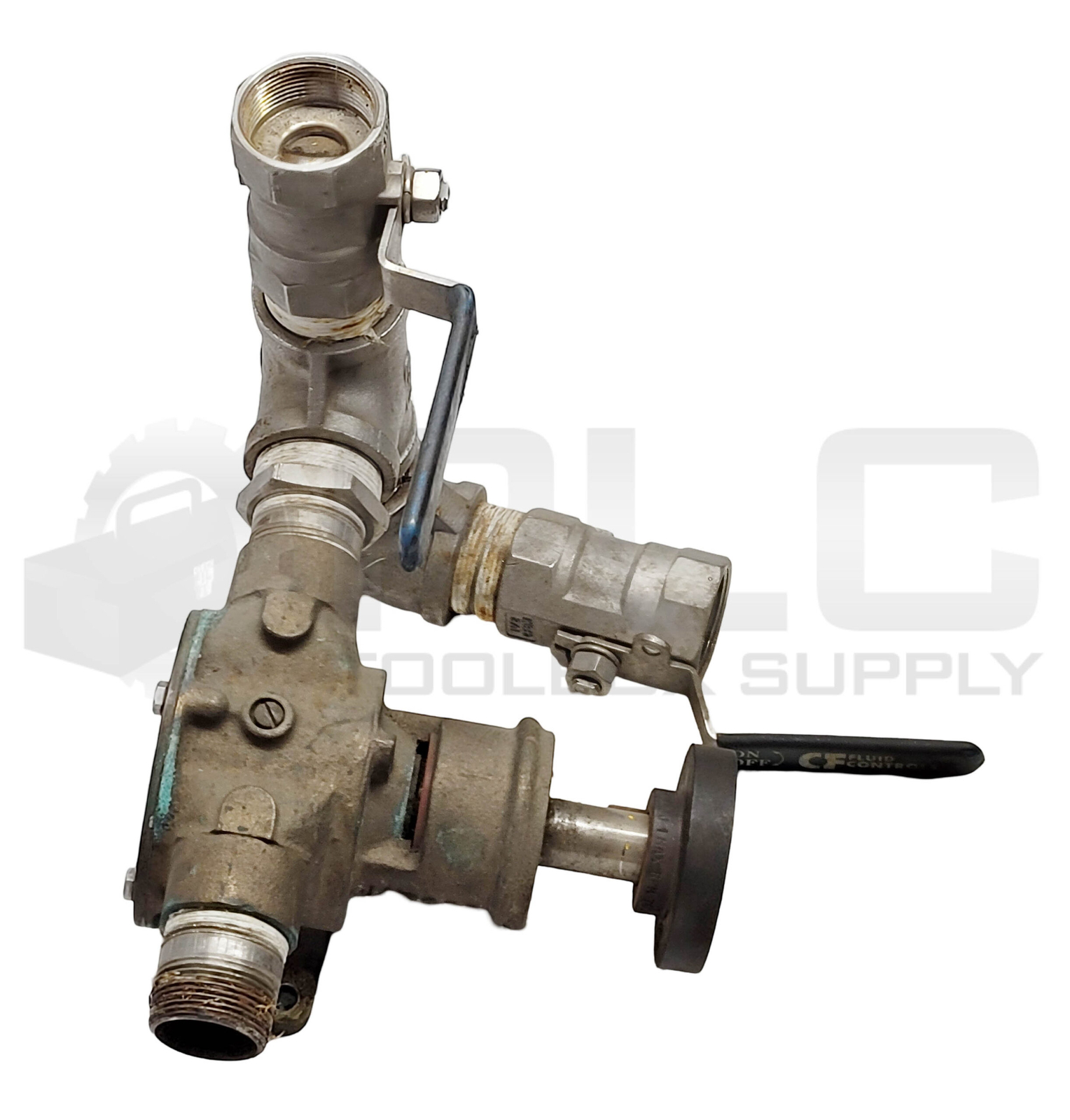 JABSCO 6400-0004 IMPELLAR PUMP W/ (2) CF8M VALVE 1-1/2″ 800WOG
