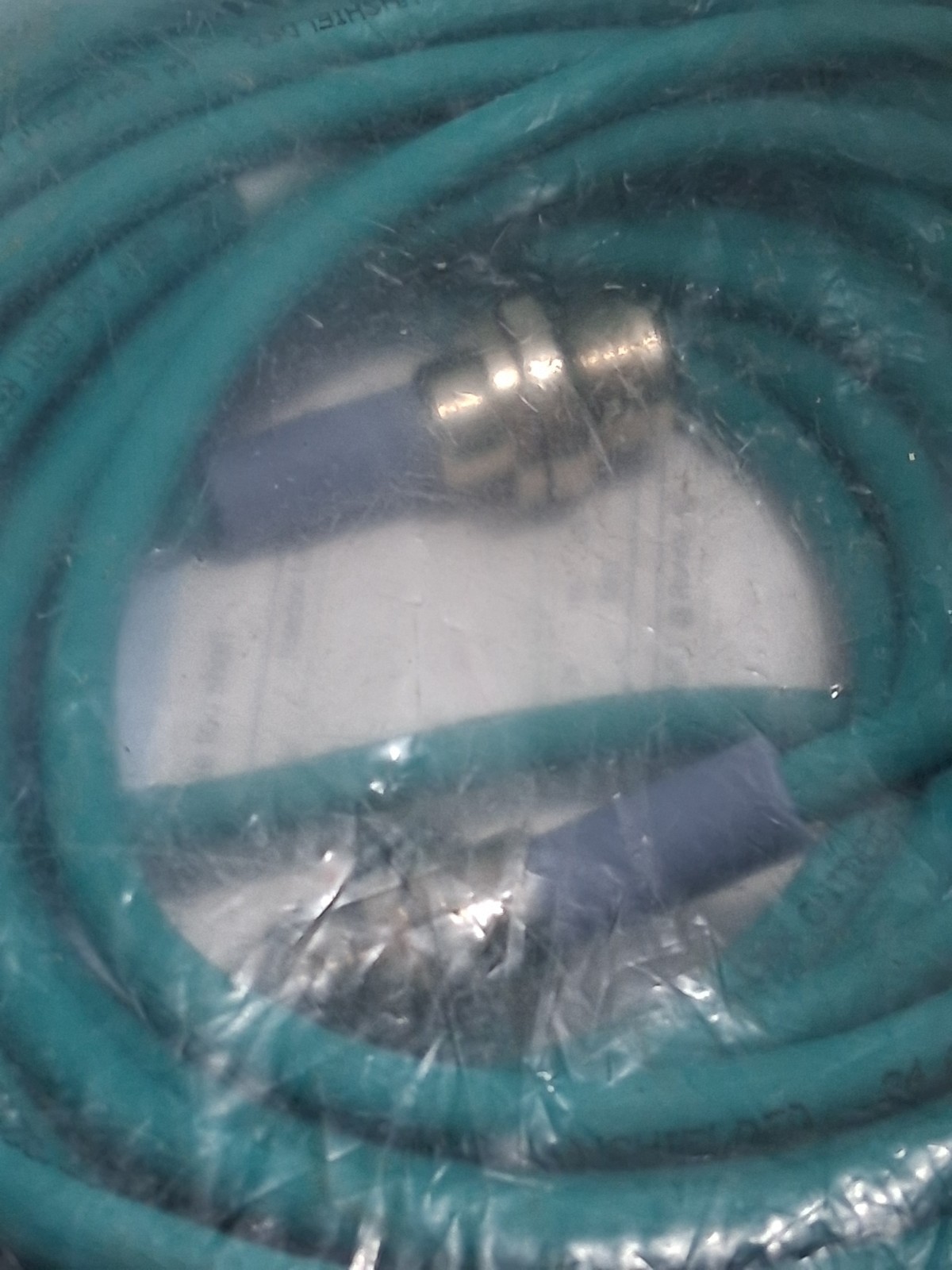 TURCK FKFDD FKFDD 4460-10M/C1195 CORDSET (UX08748) ETHERNET BULKHEAD CONN NIB