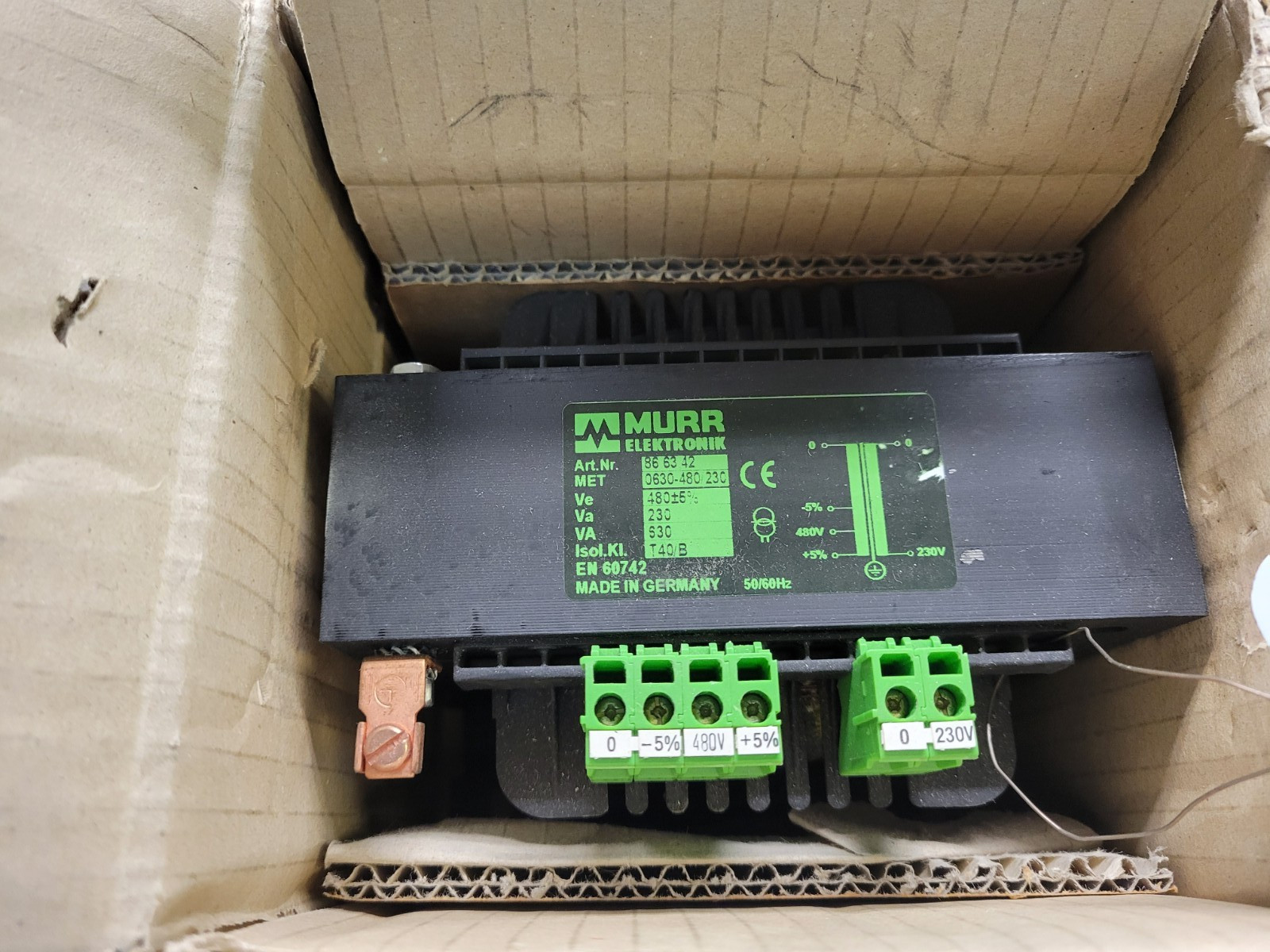 Murr Elektronik EN60742 Transformer.