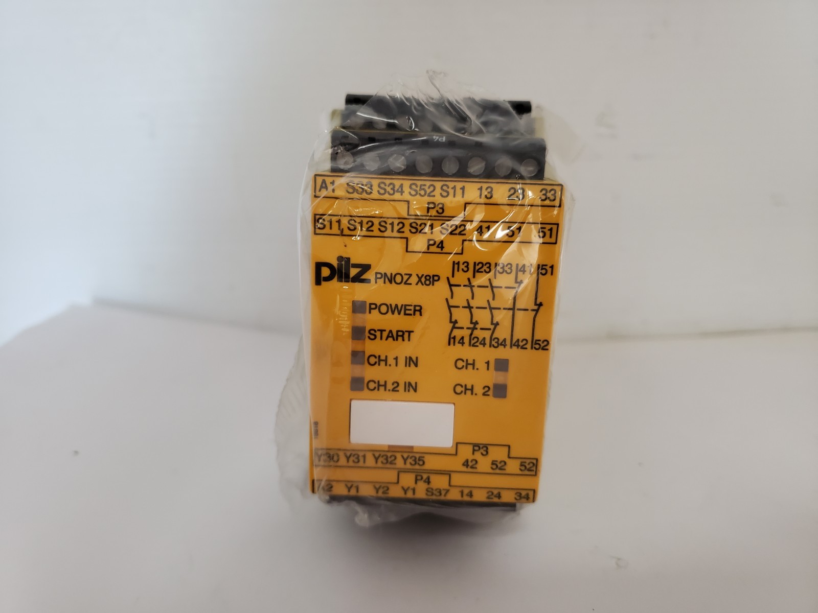 PILZ PNOZ X8P SAFETY RELAY 24 VDC 3N/O 2N/C 2S0 (777760) NIB
