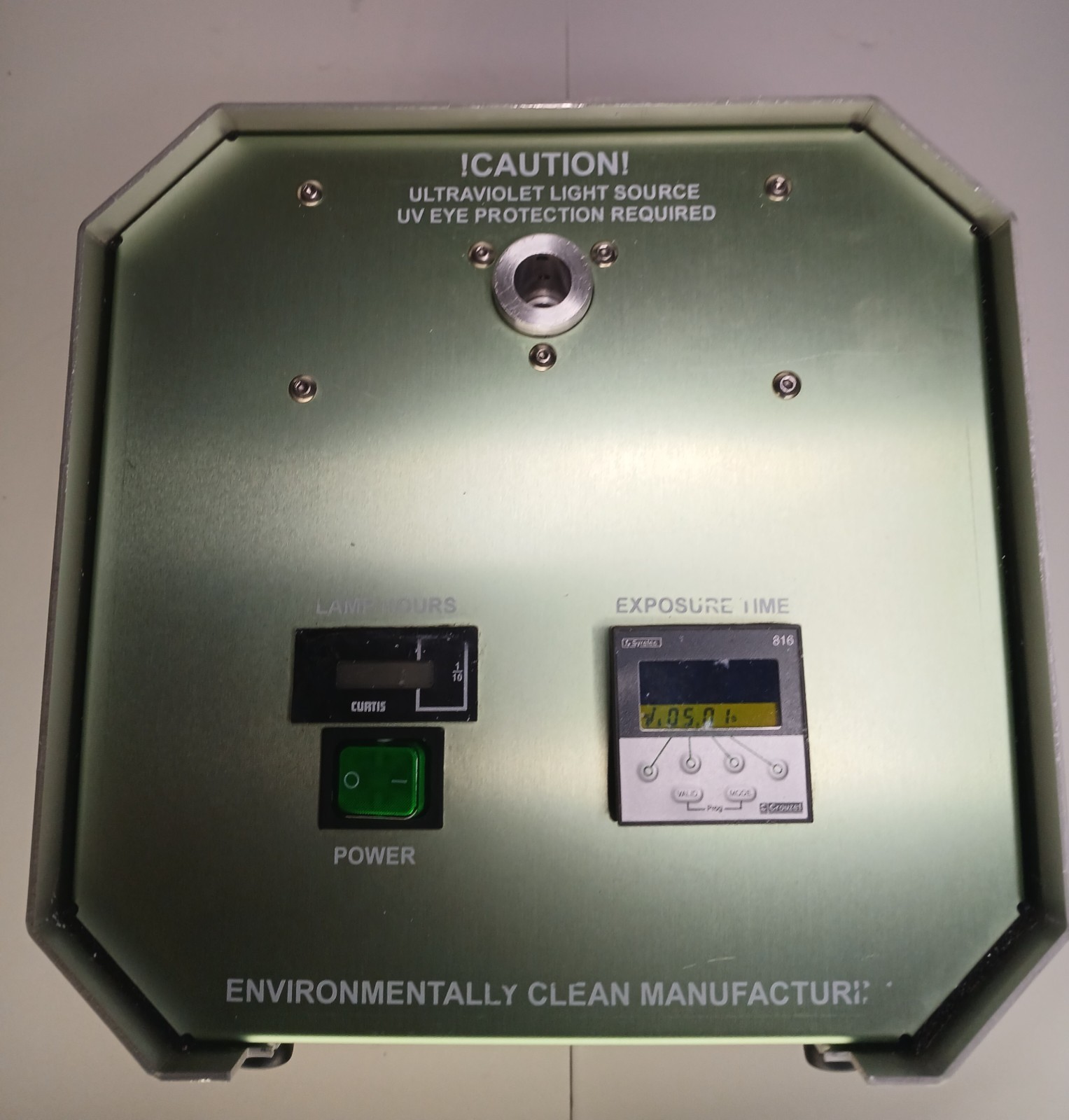 1x Used American Ultraviolet Green Spot UV Curing System, MFG 2017