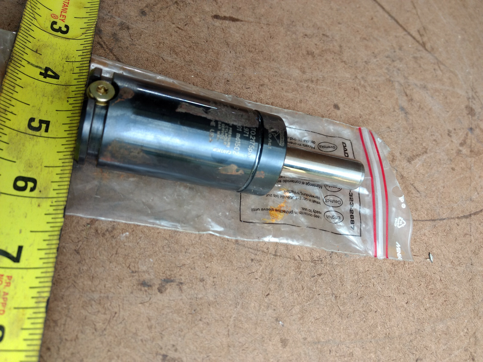 dadco nitrgogen gas spring lj.030 to .217 kit rk.973 w02- md1502