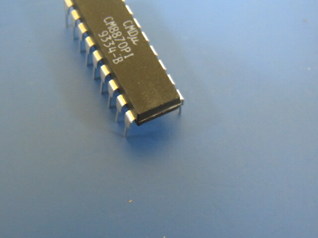 CMD CM8870PI Qty of 10 per Lot DTMF Receiver 3.58MHz Tri-State 5V Power Dow
