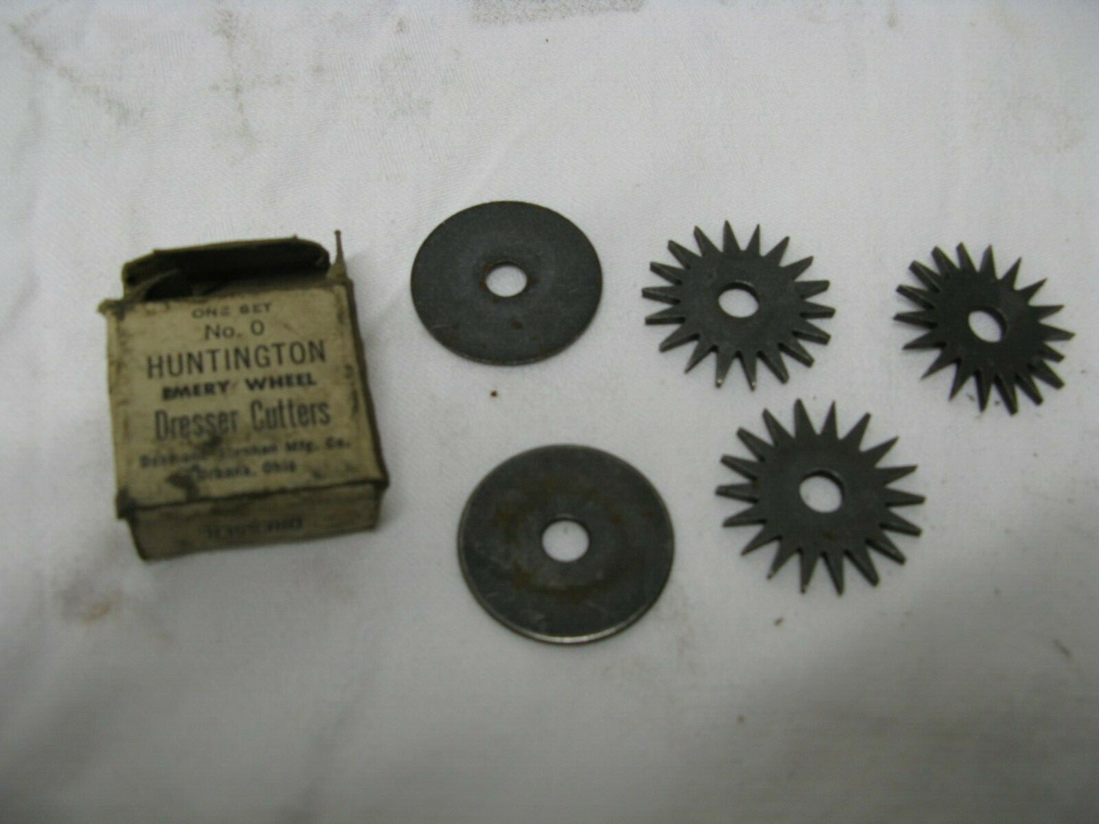 9 Pcs Wheel Dresser Cutters spare Cutters No 0 Huntington