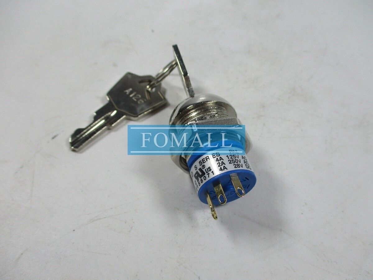1Pcs For JD S SERIES PAT Three-position 4 pins Key Switch E158071