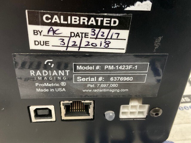 Radiant Zemax Imaging Colorimeter – PM-1423F-1 w/Warranty