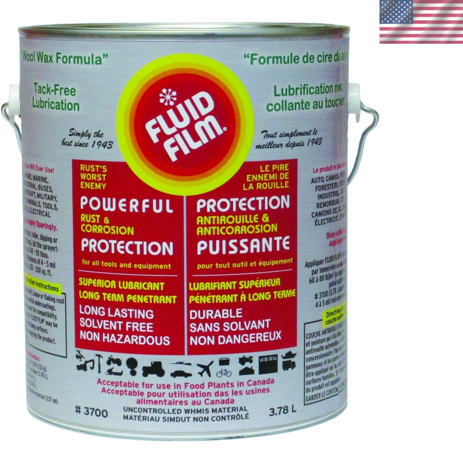 1 Gallon Rust Inhibitor – Ultimate Corrosion Protection & Lubrication Solution