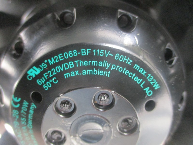 FAN M2E068-BF R2E175-AC79-28 115V 0.50/0.61A (AS PICTURED) NSNP