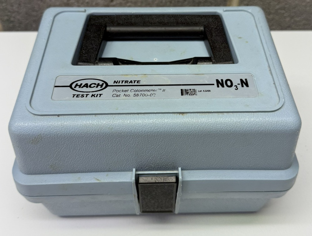 HACH 58700-02 POCKET COLORIMETER II NITRATE TEST KIT COMPLETE