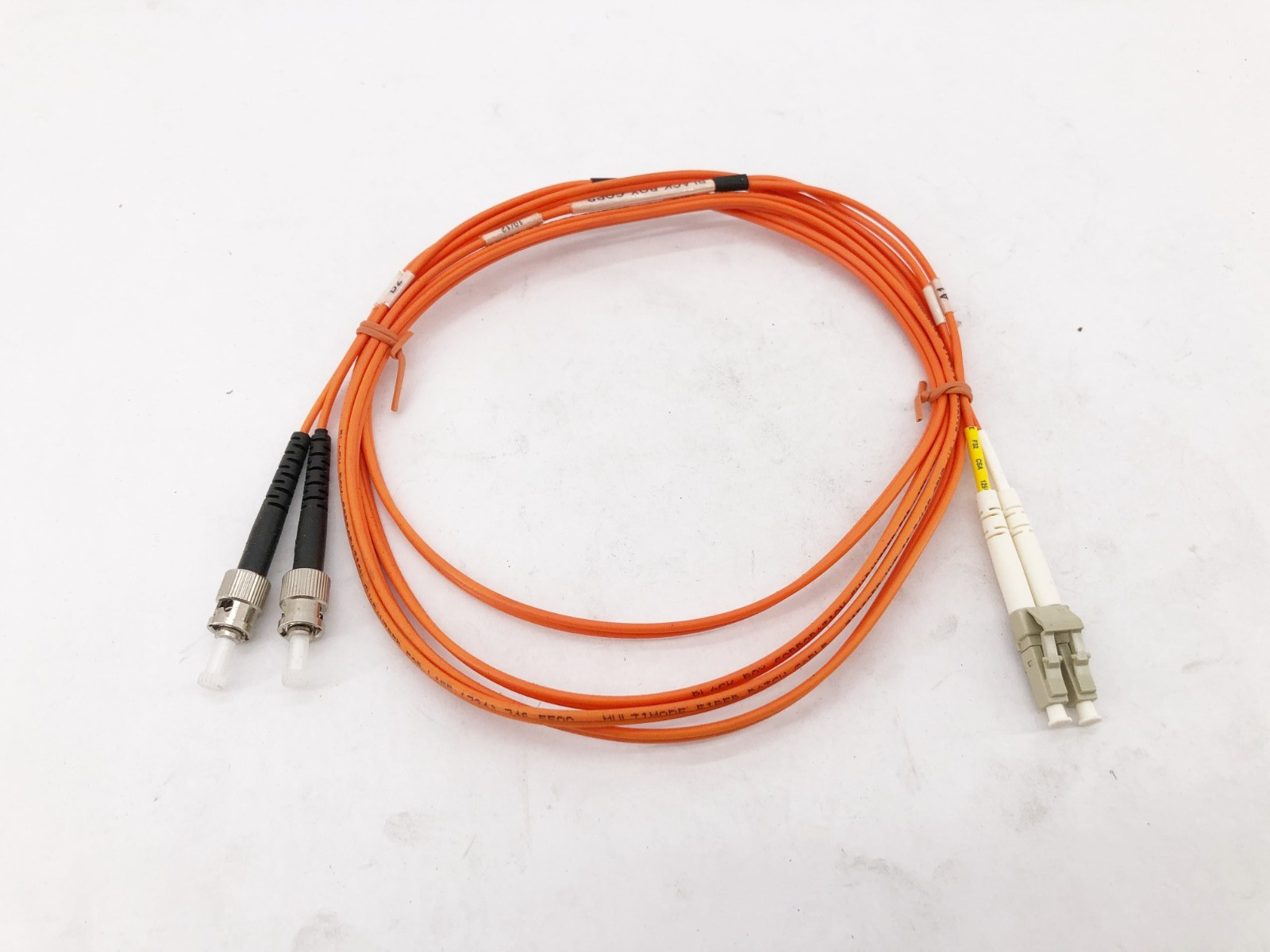 New Black Box EFN110-002M-STLC Fiber Optic Patch Cable Multimode 62.5/125