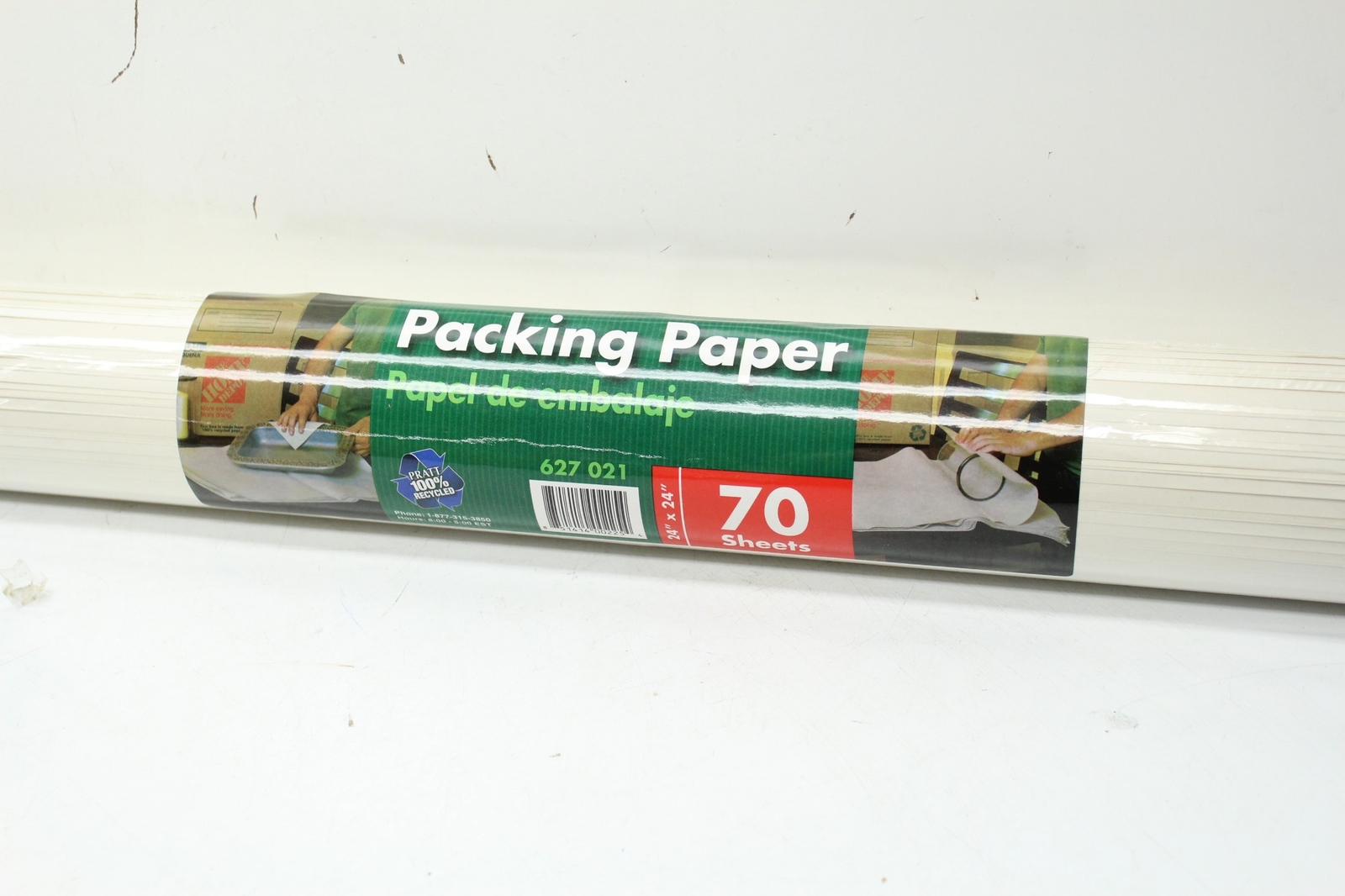 Pratt Packing Paper 627021 (9 Packages of 70 Sheets) 24″x24″