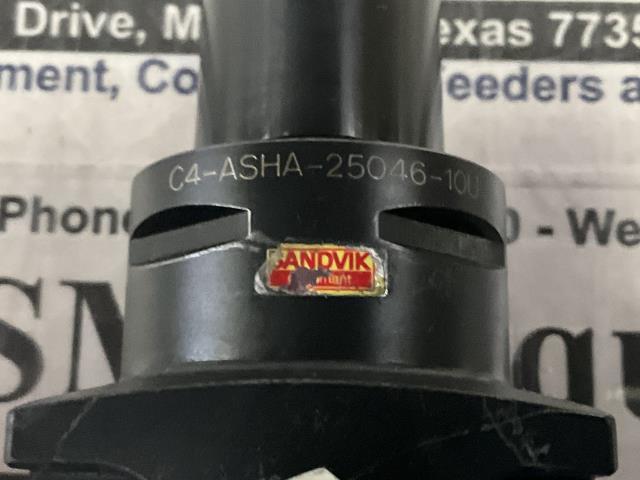 Sandvik Coromant Rectangular Shank Adapter – C4-ASHA-25046-10U w/Warranty