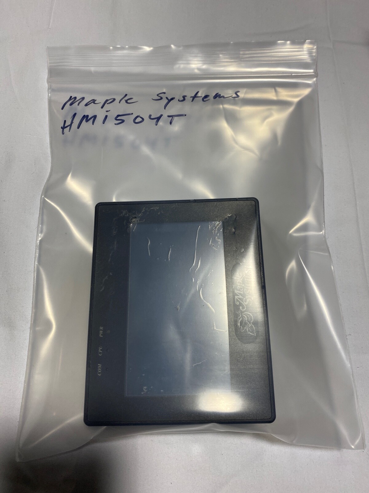 MAPLE SYSTEMS HMI504T / HMI504T. ( screen scratched)