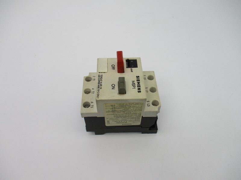 SIEMENS MSP10M 600VAC 5.0-8.0A NSNP
