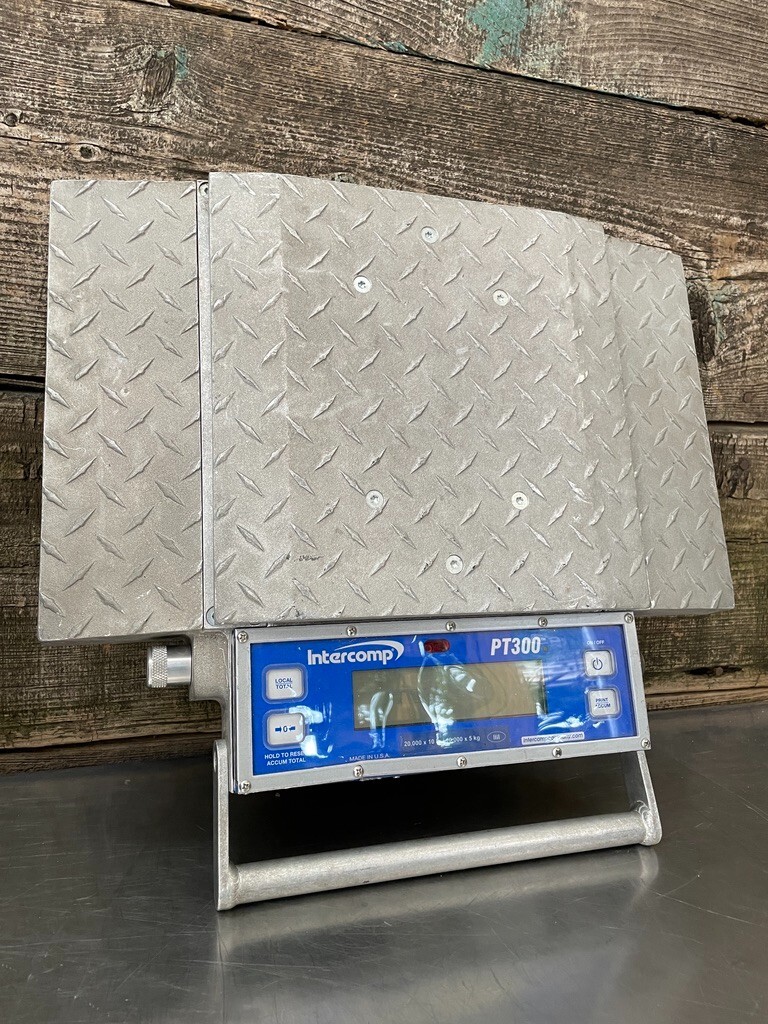 Intercomp PT300 Wheel Load 25,000 Portable Truck Scale *NO POWER* 100128-M