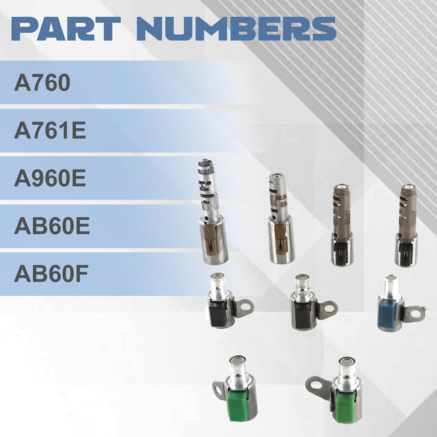 1set A760 A761E Automatic Transmission Shift Solenoid for GS300 GS350 GS430 IS25