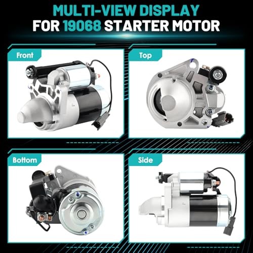 19068 Starter Motor Fit for Infiniti FX50 M56 QX56 Q70 Q70L QX80, for Nissan