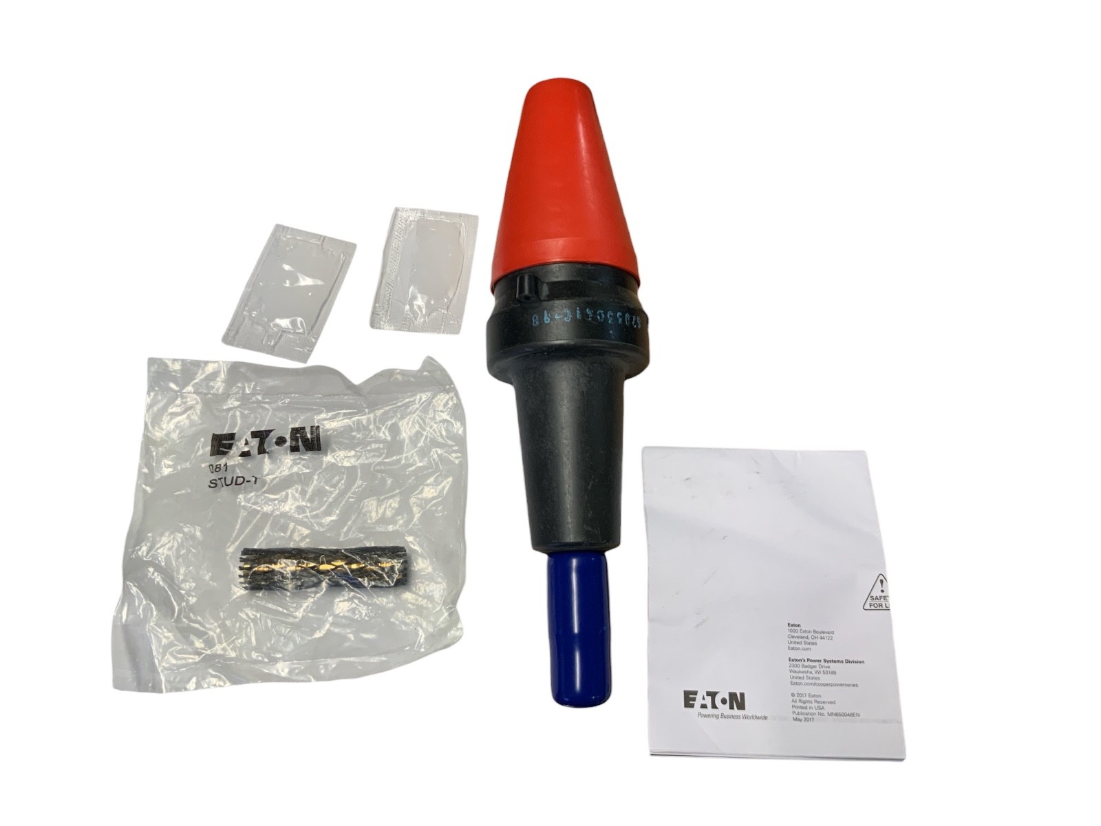 Eaton LRTP615 15kV 600/200A Loadbreak Reducing Tap Plug NEW Cooper Power
