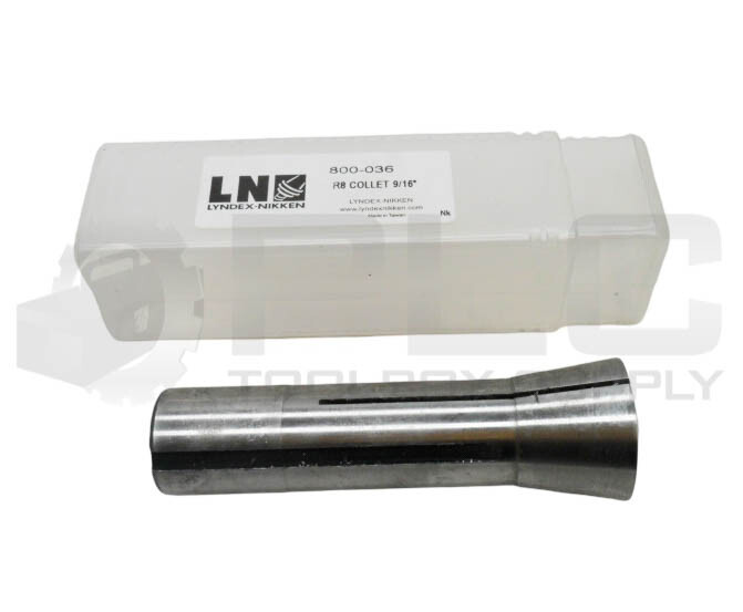NEW LYNDEX-NIKKEN 800-036 R8 COLLET 9/16″
