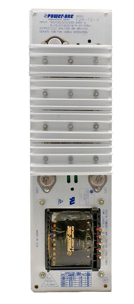 Power-One F24-12-A International Series Power Supply, NOS 12V@12A or 028V@10A