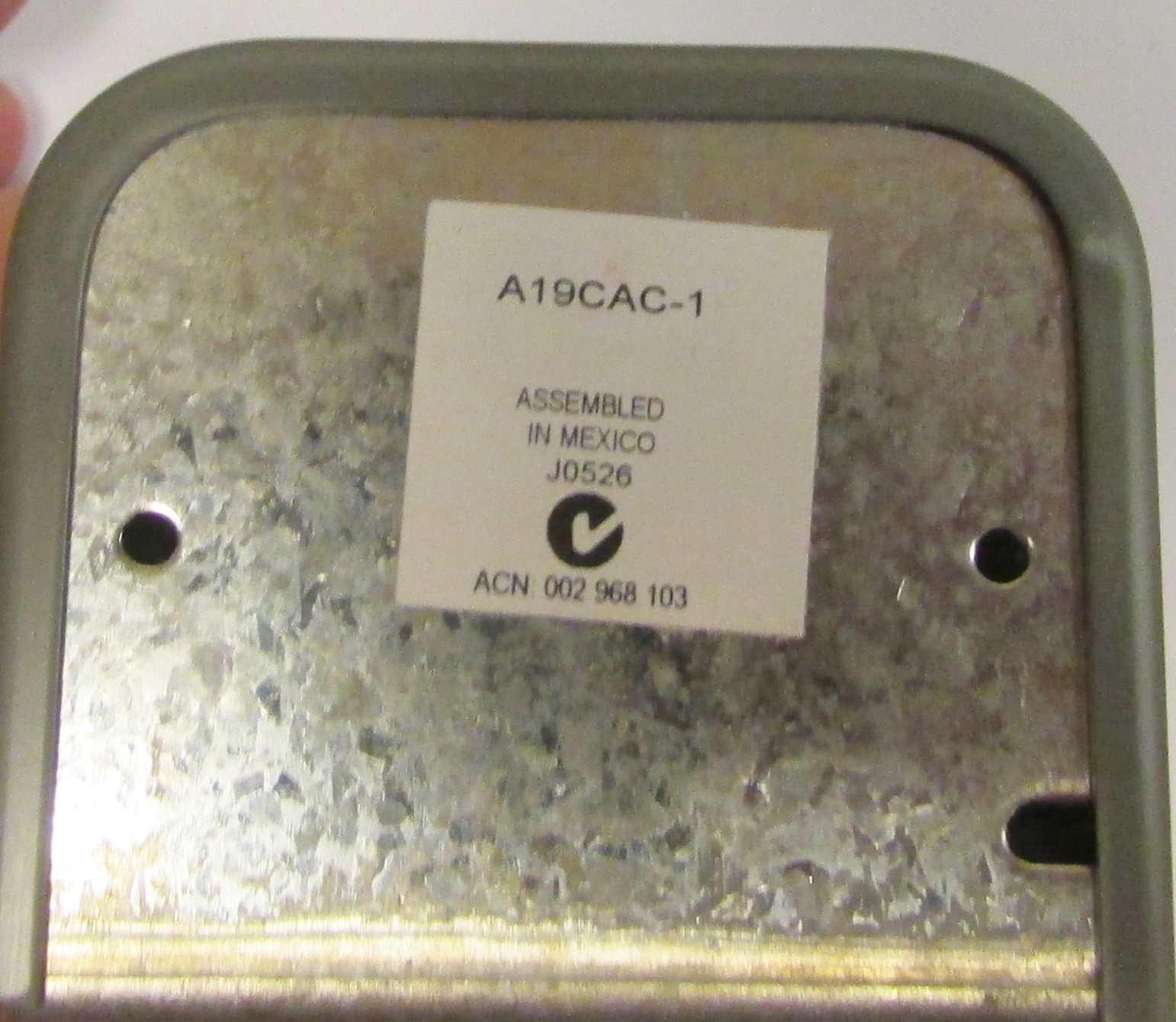 JOHNSON CONTROLS A19CAC 1C 60-90°F Change Over Thermostat