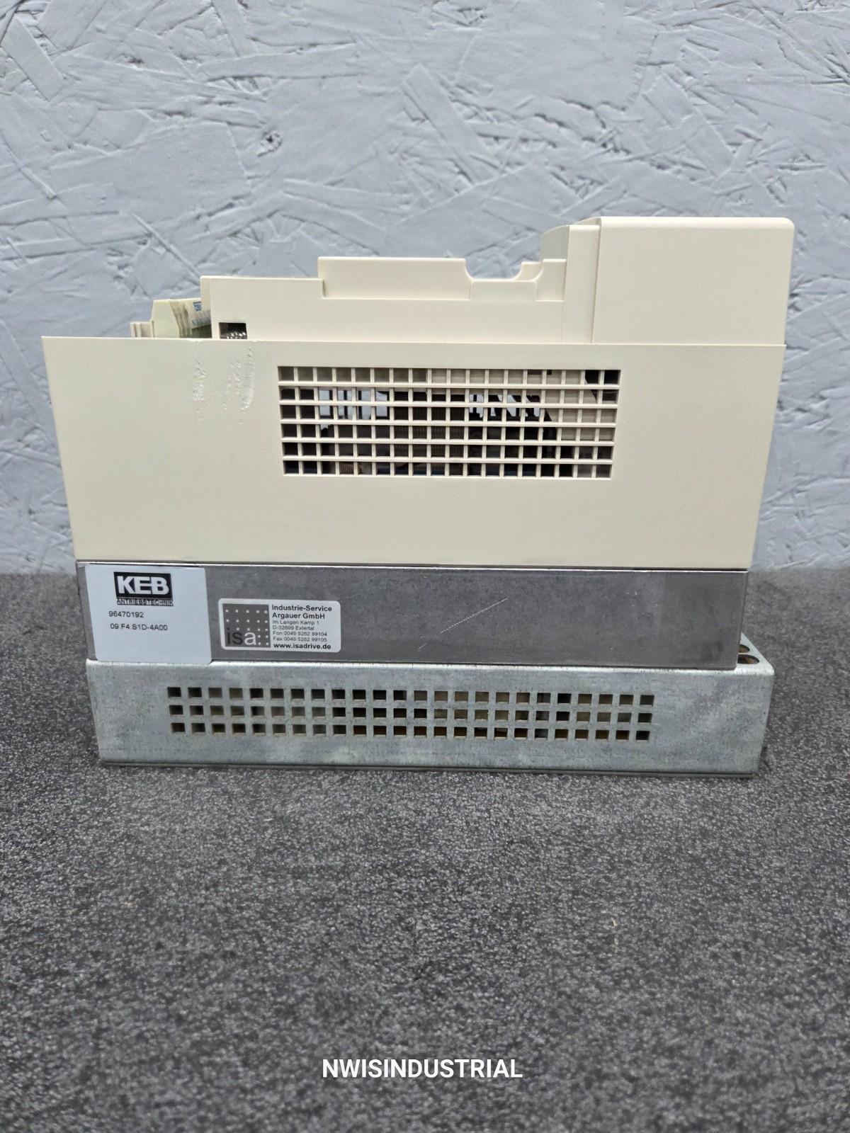 KEB F4 COMBIVERT DRIVE 09.F4.S1D-4A00 2.8KVA, 3PH, 480V