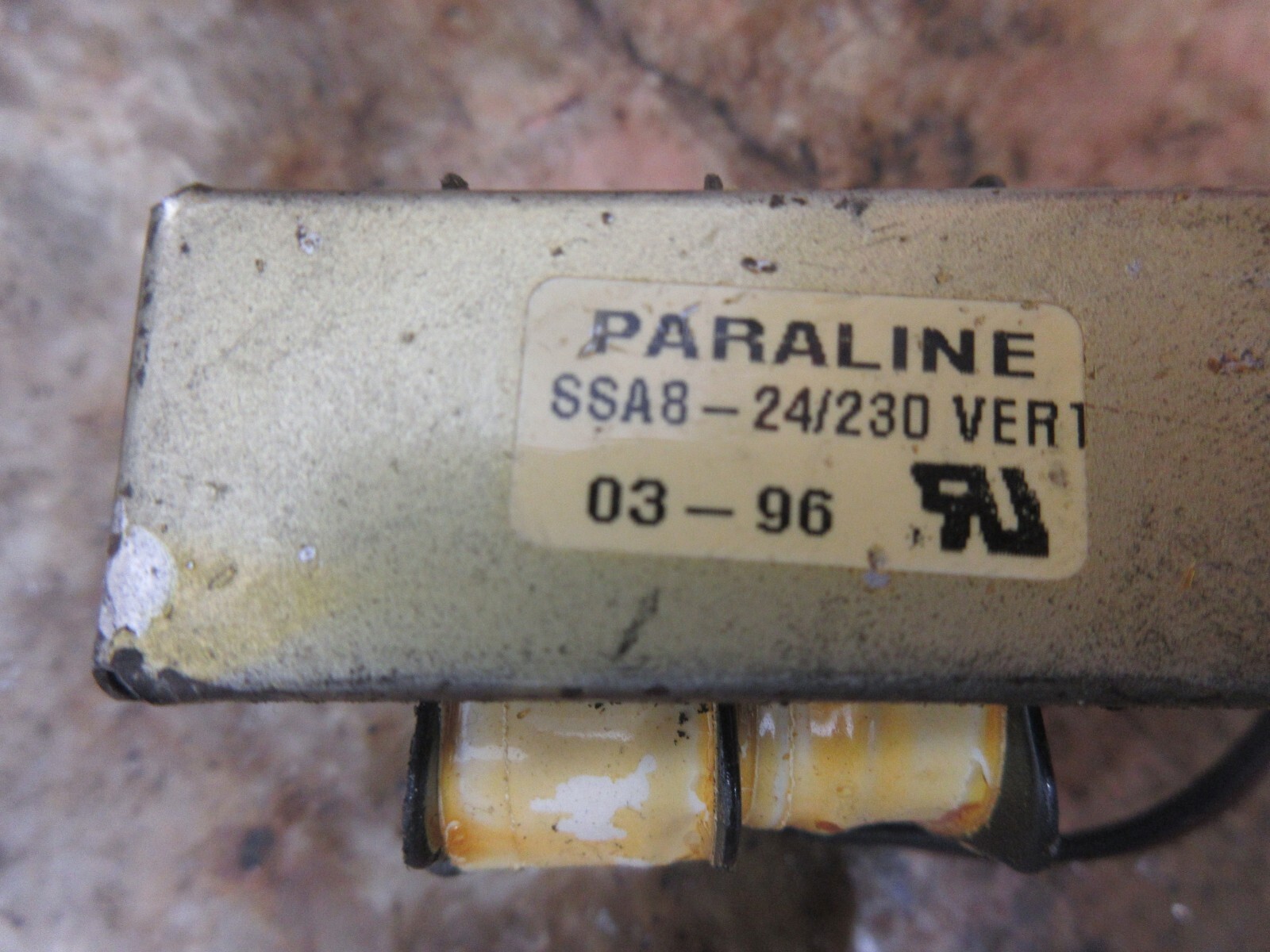 2001 HAAS VF4 PARALINE MINI TRANSFORMER SSA8-24/230 VER1 03-96 LOT OF 2 PIECES