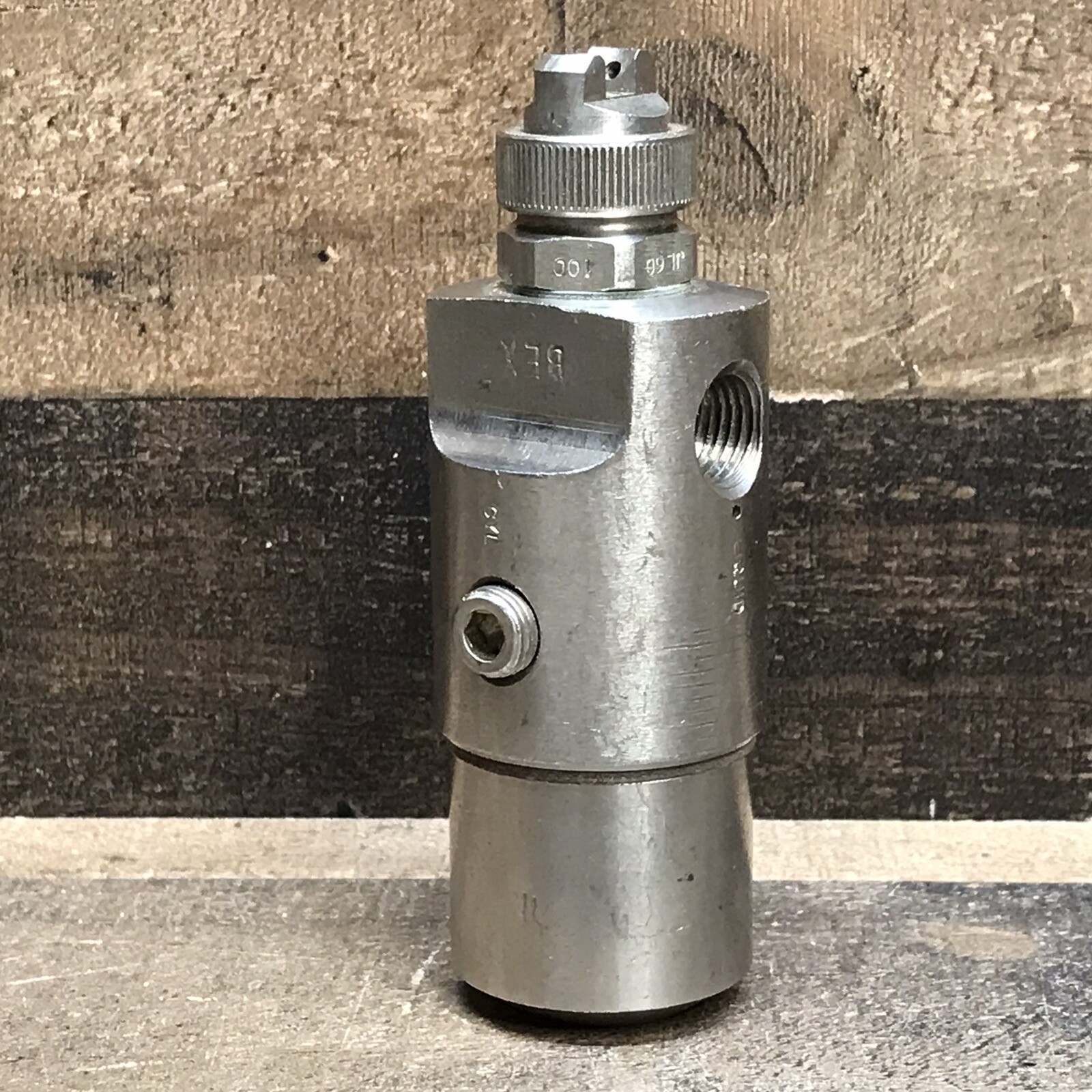 BEX 2JAPLBD Auto Air Actuated Nozzle Body Liquid Cap JL60100 Air Cap JPT60 316SS
