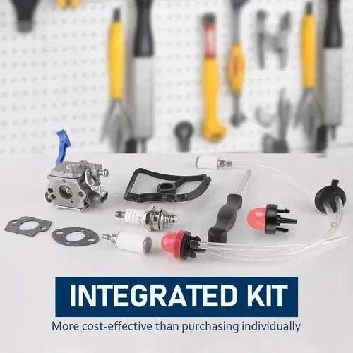 Carburetor Kit for Husqvarna 125b 125bx 125bvx Blower Carb W/ Air Filter Gasket