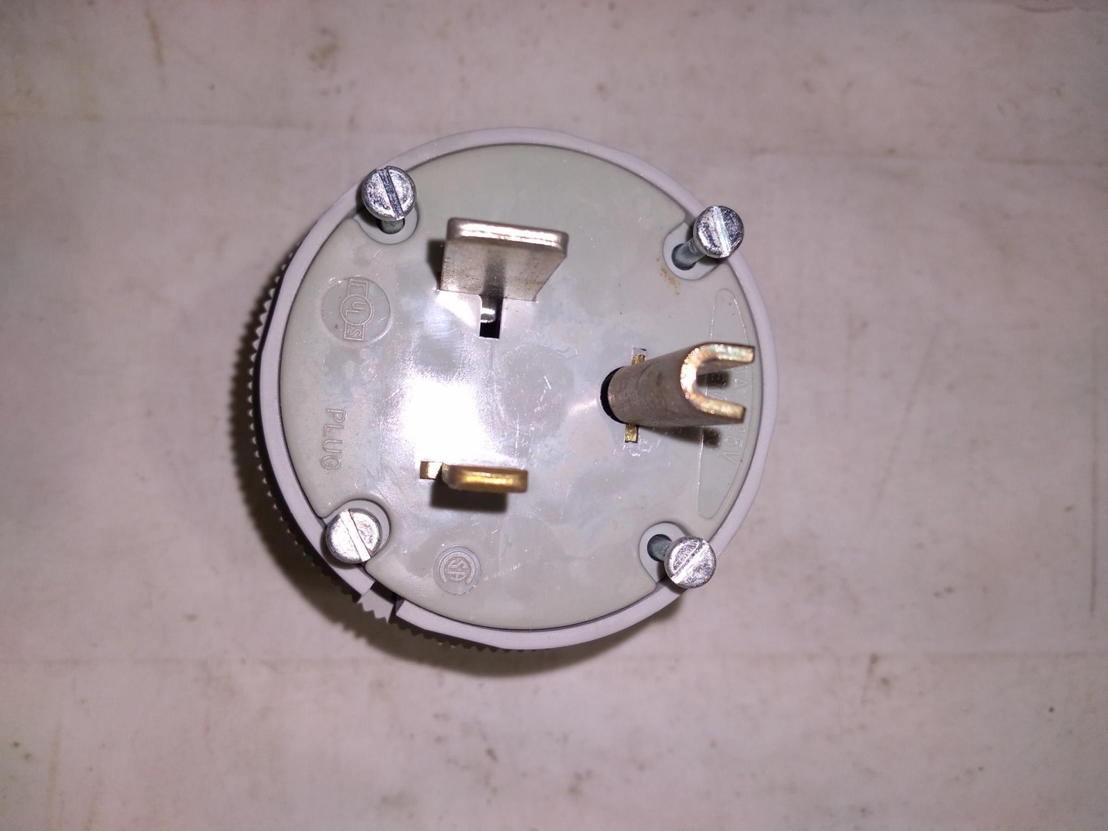 COOPER ARROW HART 5712N AUTOGRIP PLUG 50A 125V 2P 3W GRD