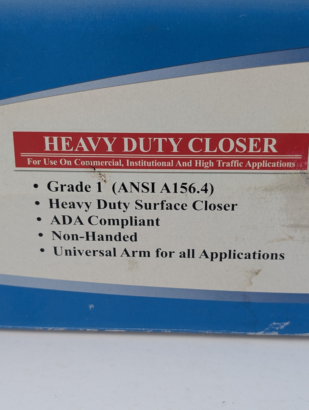 LIFE HEAVY DUTY Commercial Door CLOSER Grade 1 ADA Compliant 5300 3600AL NEW