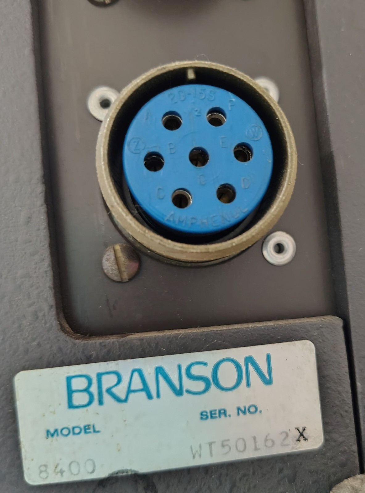 Branson 8400 Ultrasonic Welder Complete System 20kHz Manufacturing Equipment #2