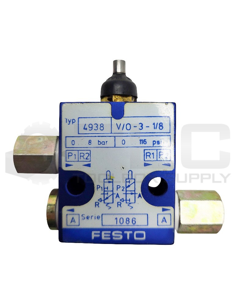 NEW FESTO 4938 VALVE LIMIT SWITCH V/0-3-1/8