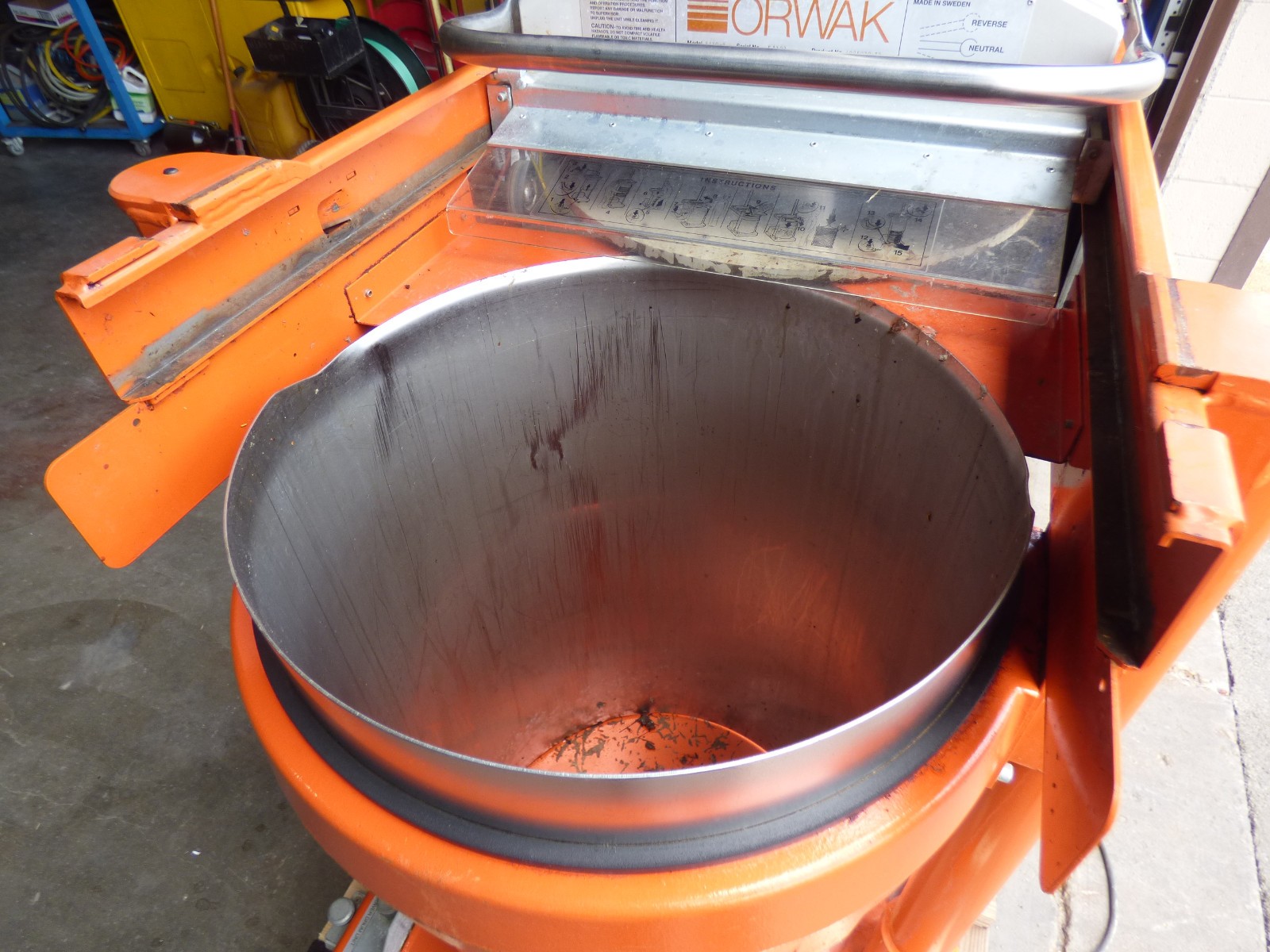 Orwak Commercial Waste Trash Compactor 5030-B 115v Ph1 Flex In-Bag 50/60hz