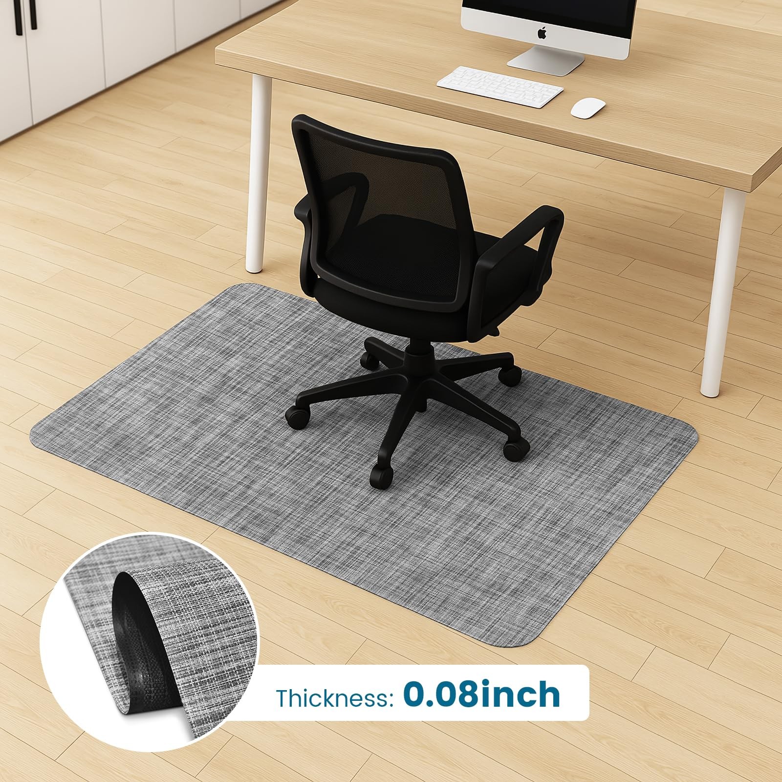 Warmstar Office Chair Mat Hardwood Floor Desk Chair Mat Floor Mat for Office Cha