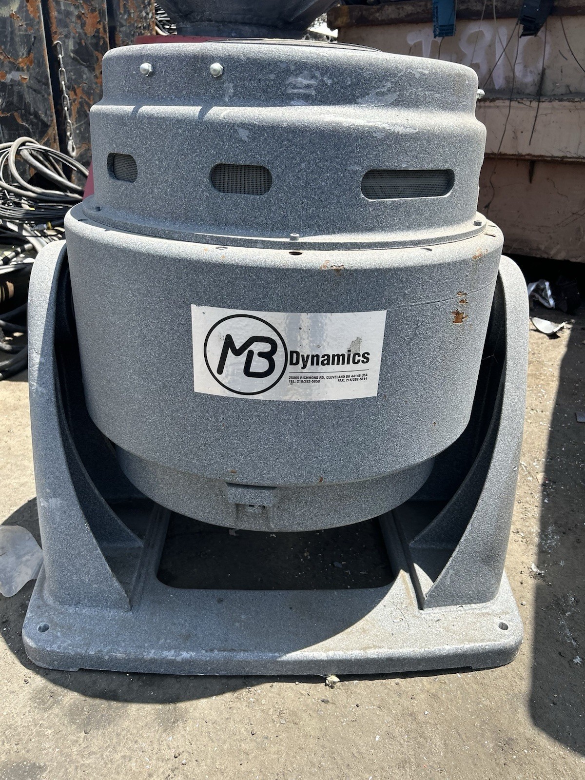MB Dynamics SAM C-10E Vibration Exciter Unit, Model SAM C-10E