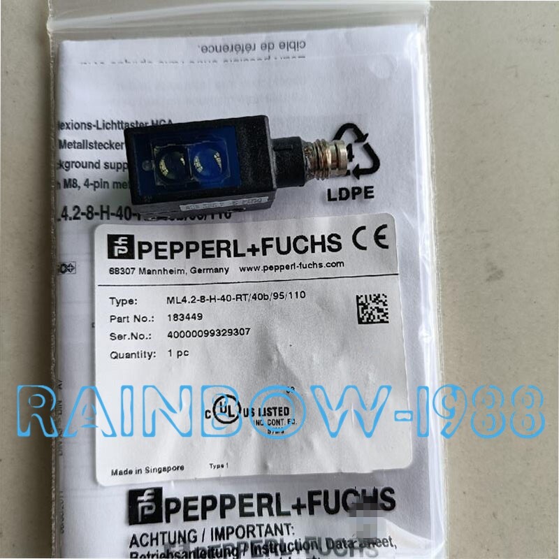 FOR P+F ML4.2-8-H-40-RT/40b/95/110 Photoelectric switch sensor 183449