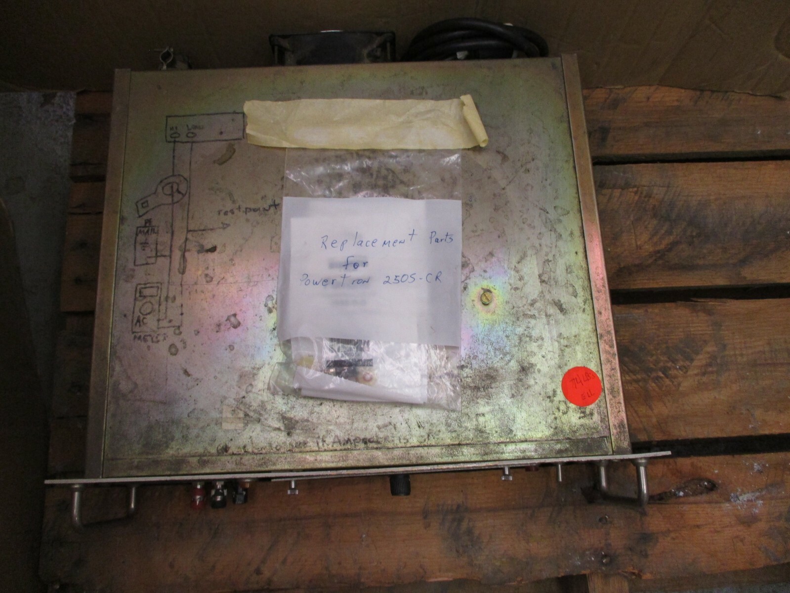 Powertron 250S-CR Industrial Test Equipment Co. A6223ELL