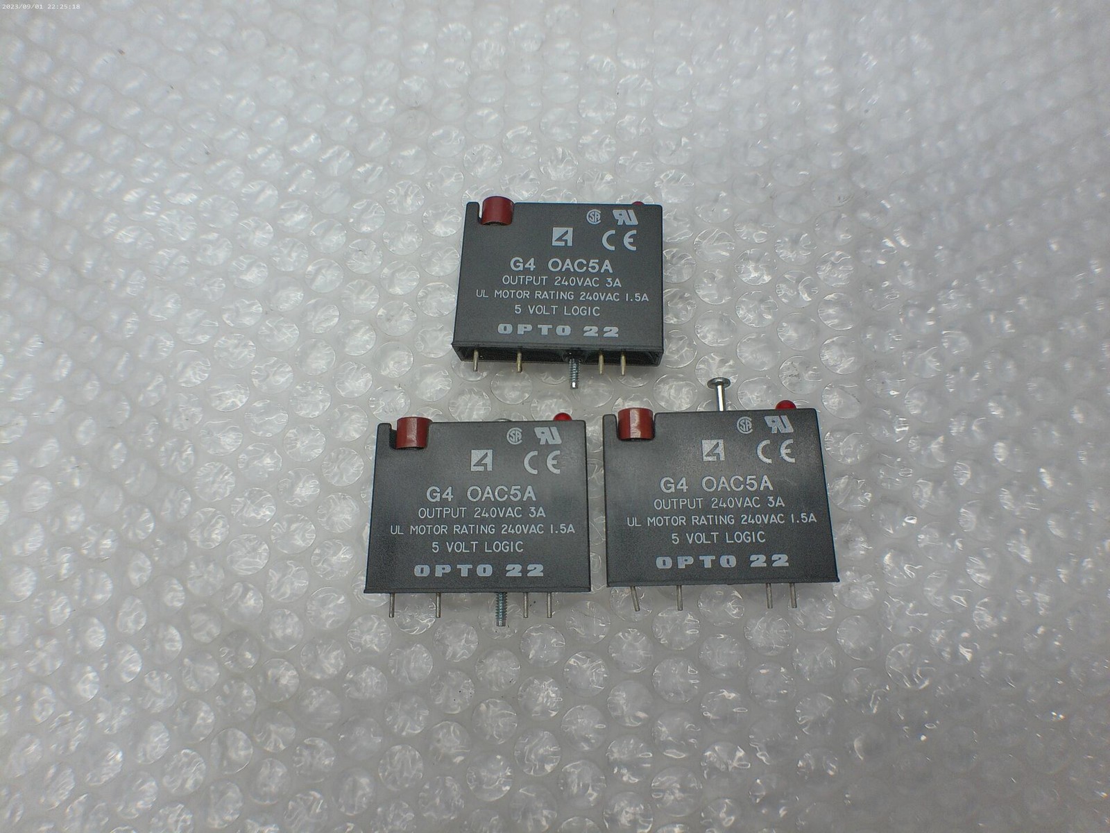 OPTO 22 G4 OAC5A MODULE LOT OF 3 NSNP